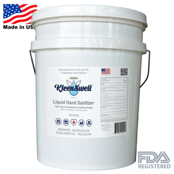 KleenSwell™ Liquid Hand Sanitizer - 5-Gallon Pail
