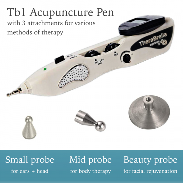 Tb1 Acupuncture Pen - 3 attachments for therapy
